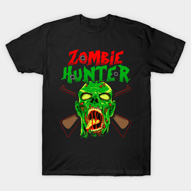 Zombie Hunter design Halloween Scary Horror Costume Gift